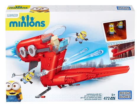 mega bloks minions|Minions: Mega Bloks Minion Movie Supervillain Jet .